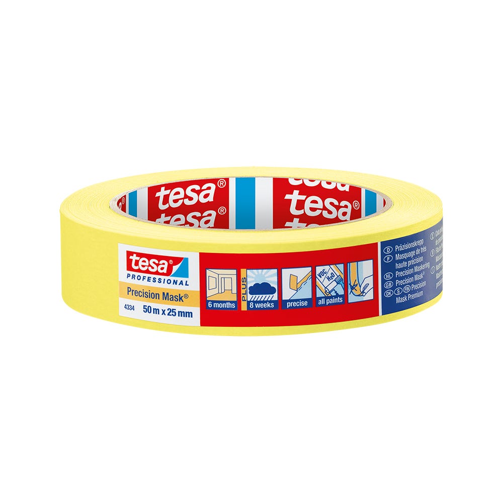 Image of Tesa Precision Masking Tape 25mm X 50m