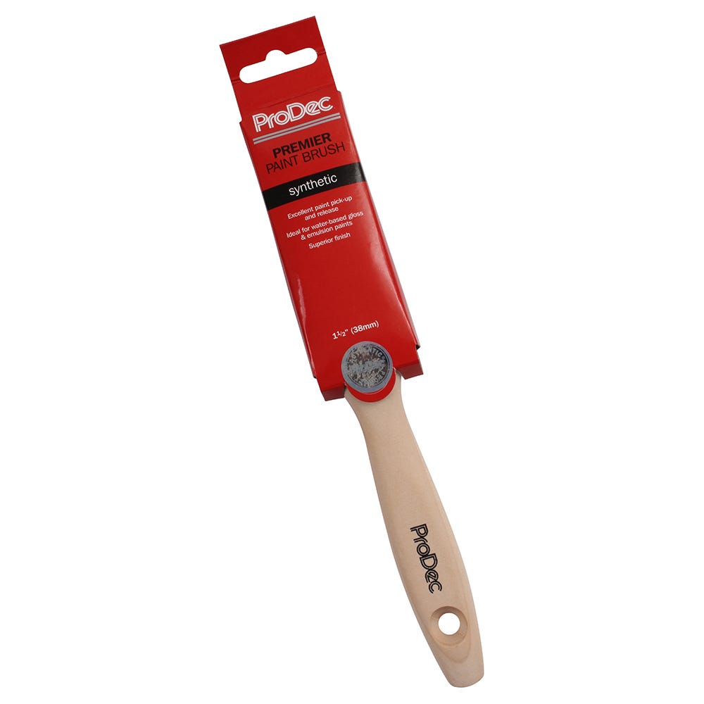 Product image for Prodec Premier Synthetic 1.5'' Paint Brush
