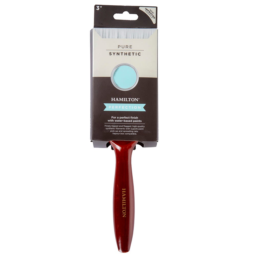 Product image for Hamilton Perfection Pure Synthetic Paint Brush 3''