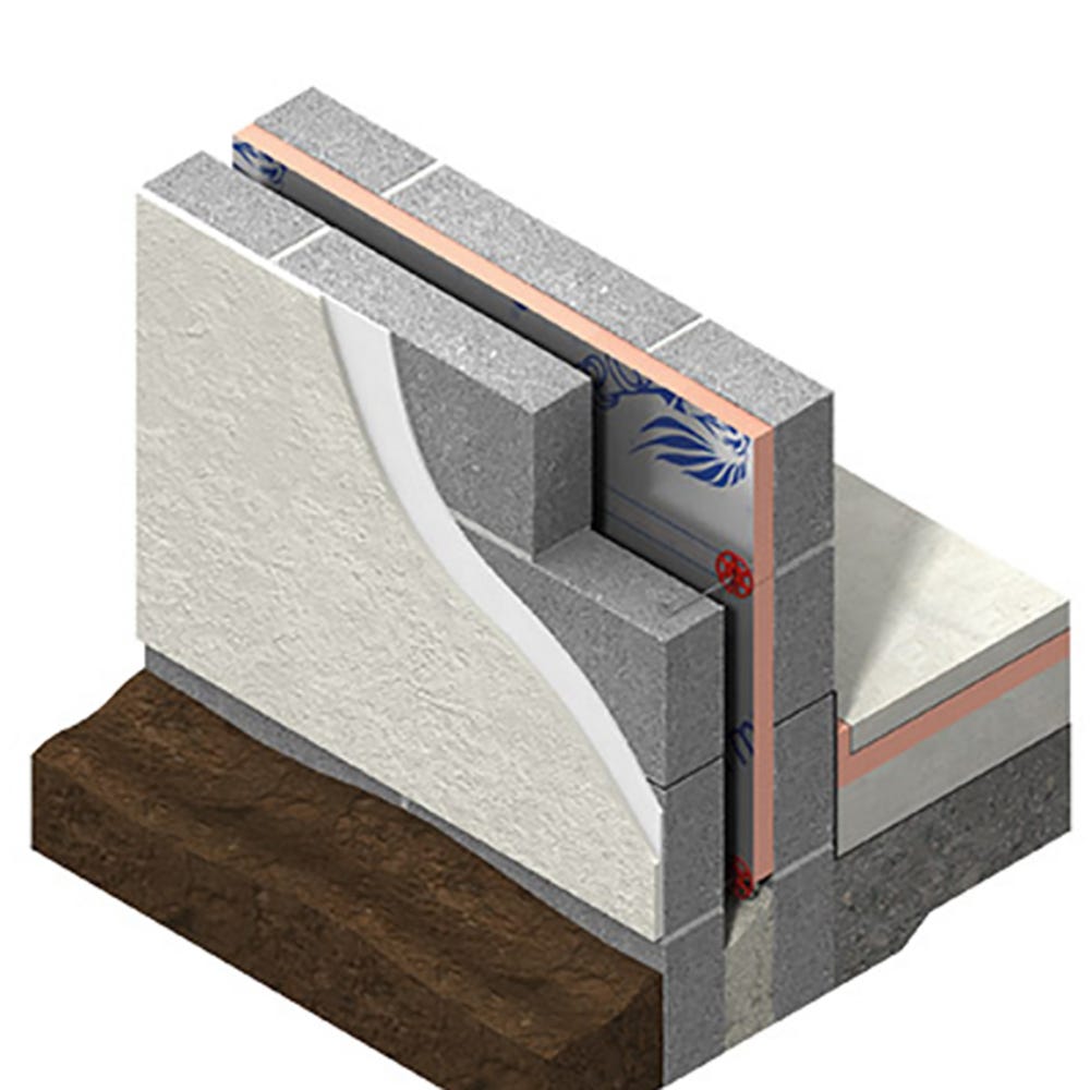 Image of 75mm Kingspan Kooltherm K108 Cavity Board 1200mm X 450mm (4' X 1.5') Pack Of 6 (3.24m²)