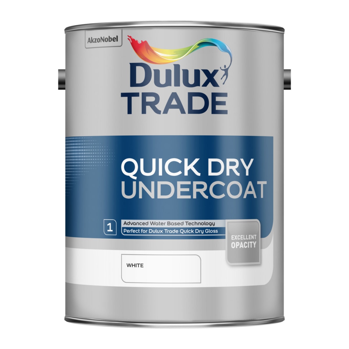 Product image for Dulux Trade Quick Dry Undercoat White 5L