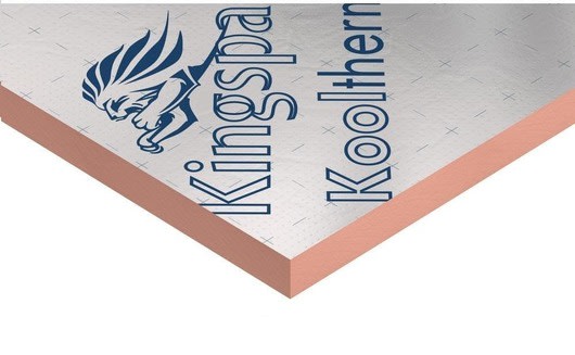 Image of 100mm Kingspan Kooltherm K107 Pitched Roof Board 2400mm X 1200mm (8' X 4')