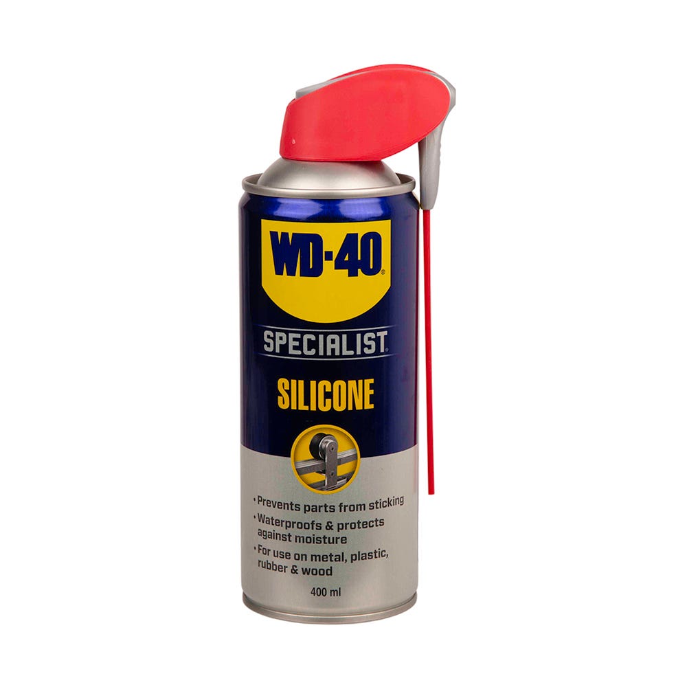 Product image for WD-40 Specialist Silicone Aerosol With Smart Straw 400ml