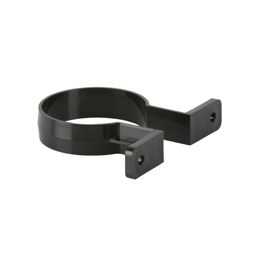 Image of 68mm Roundline Downpipe Bracket - Black