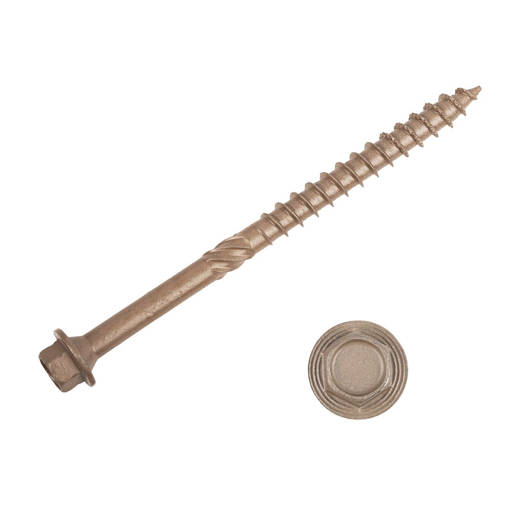 Product image for Speed Pro 6.3 X 90mm Hex Head Exterior Structural Screws Tub Of 100