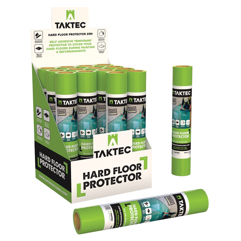 Product image for 600mm Taktec Hard Surface Protection Film Roll 25m