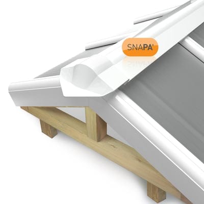 Product image for Snapa Super Ridge End Cap White