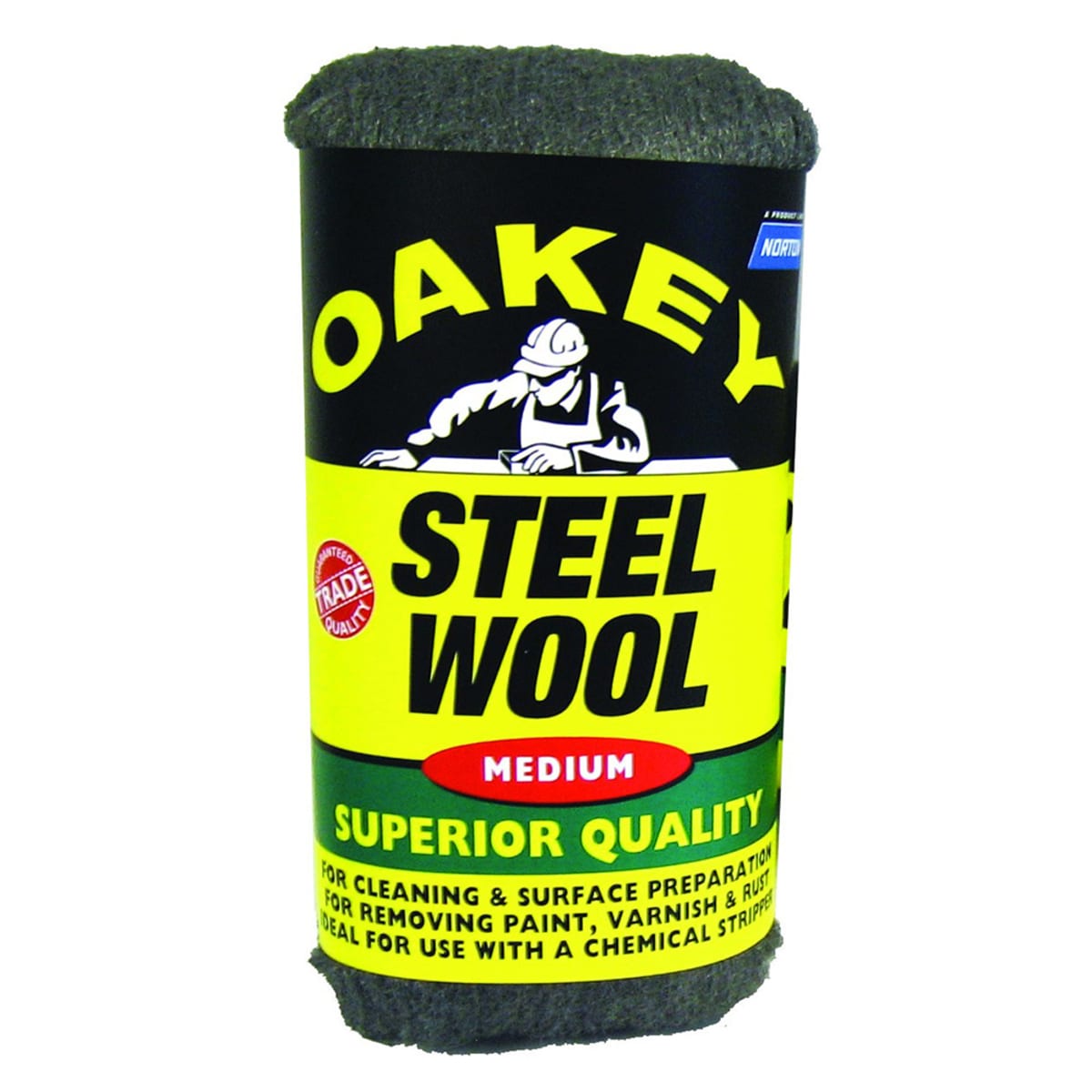 Image of Oakey Steel Wool Roll 2C Medium Black
