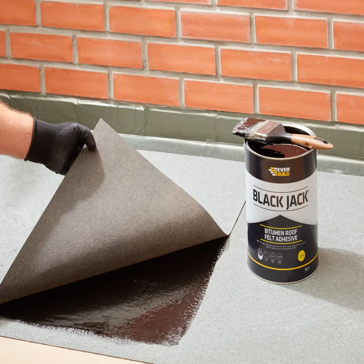 Image of Everbuild Felt Adhesive 2.5L