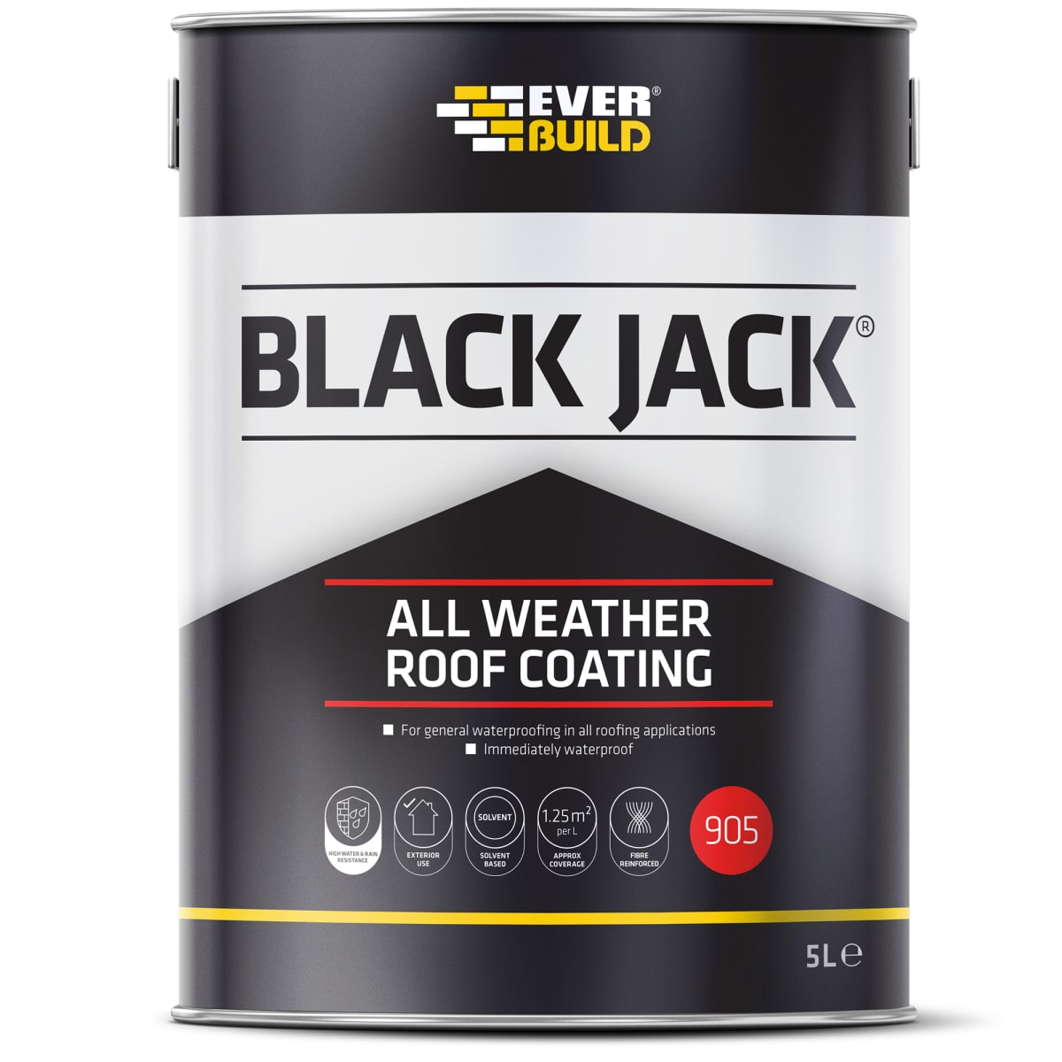 Product image for Everbuild All Weather Roof Coating 5L