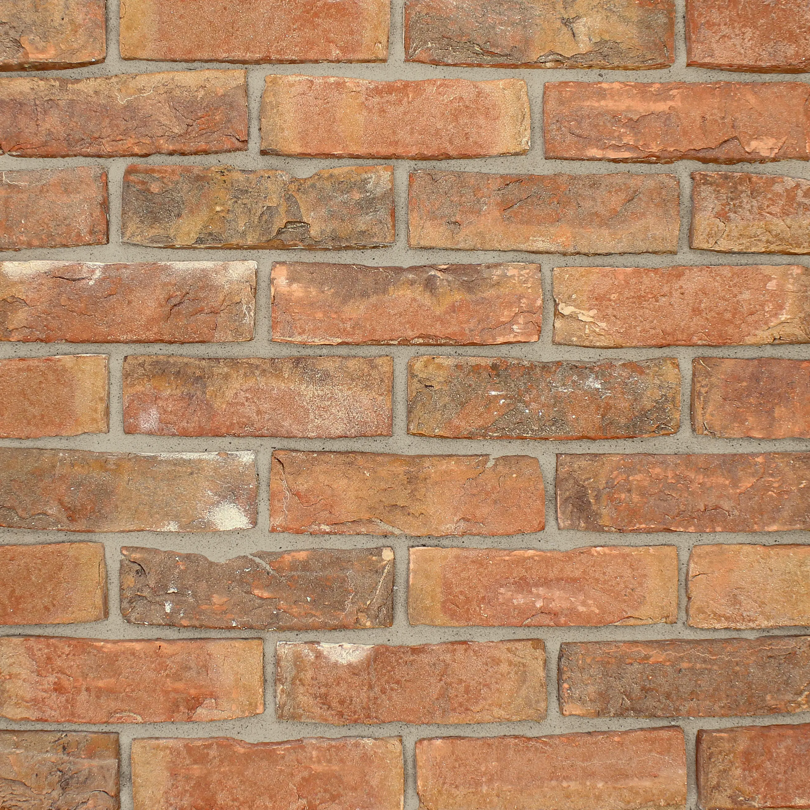Image of The Brick Tile Company Brick Slips Tile Blend 20 Red - Sample Panel