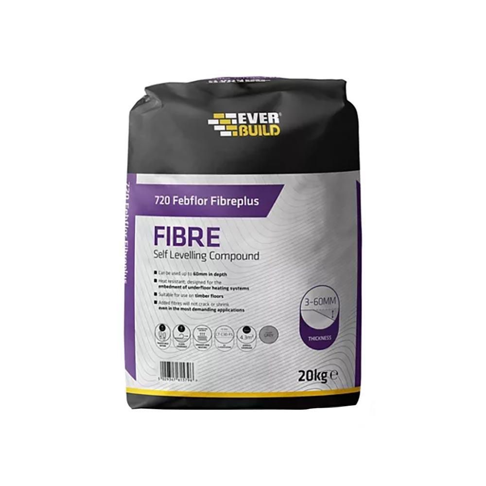 Product image for Everbuild 720 Self Level Floor Compound - 20Kg