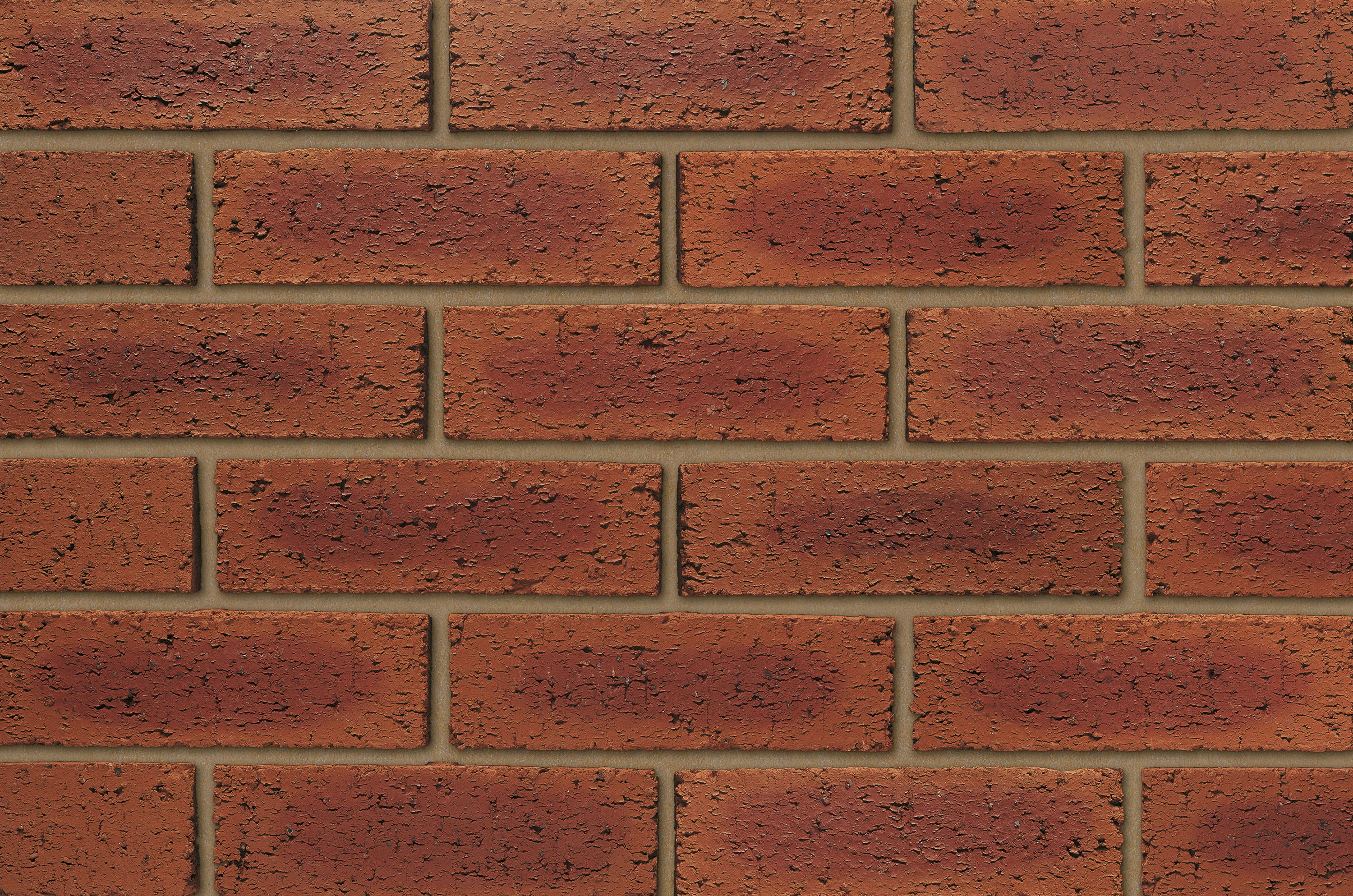 Product image for Ibstock Hearted Rustic Brick 65mm Red