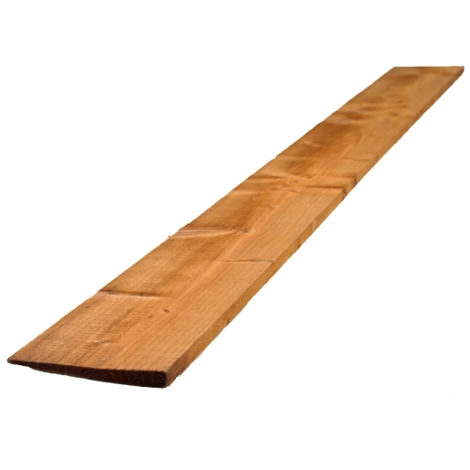 Product image for Treated Feather Edge Board Brown 22 X 150 X 1800mm