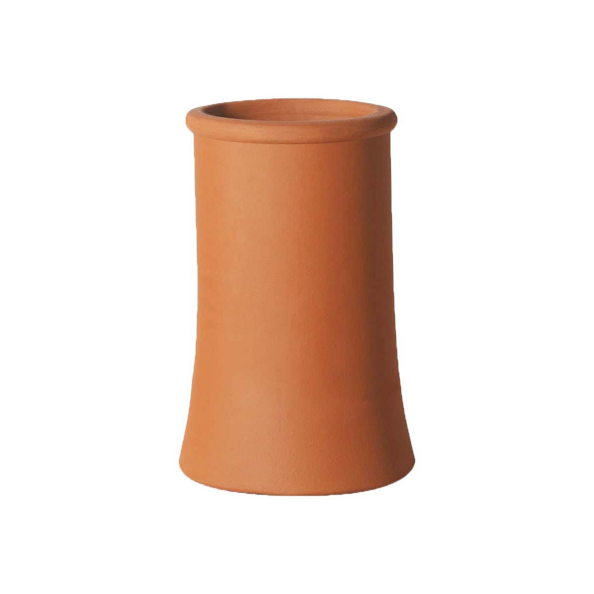 Product image for Hepworth Terracotta Plain Roll Top In Red 300mm X 285mm