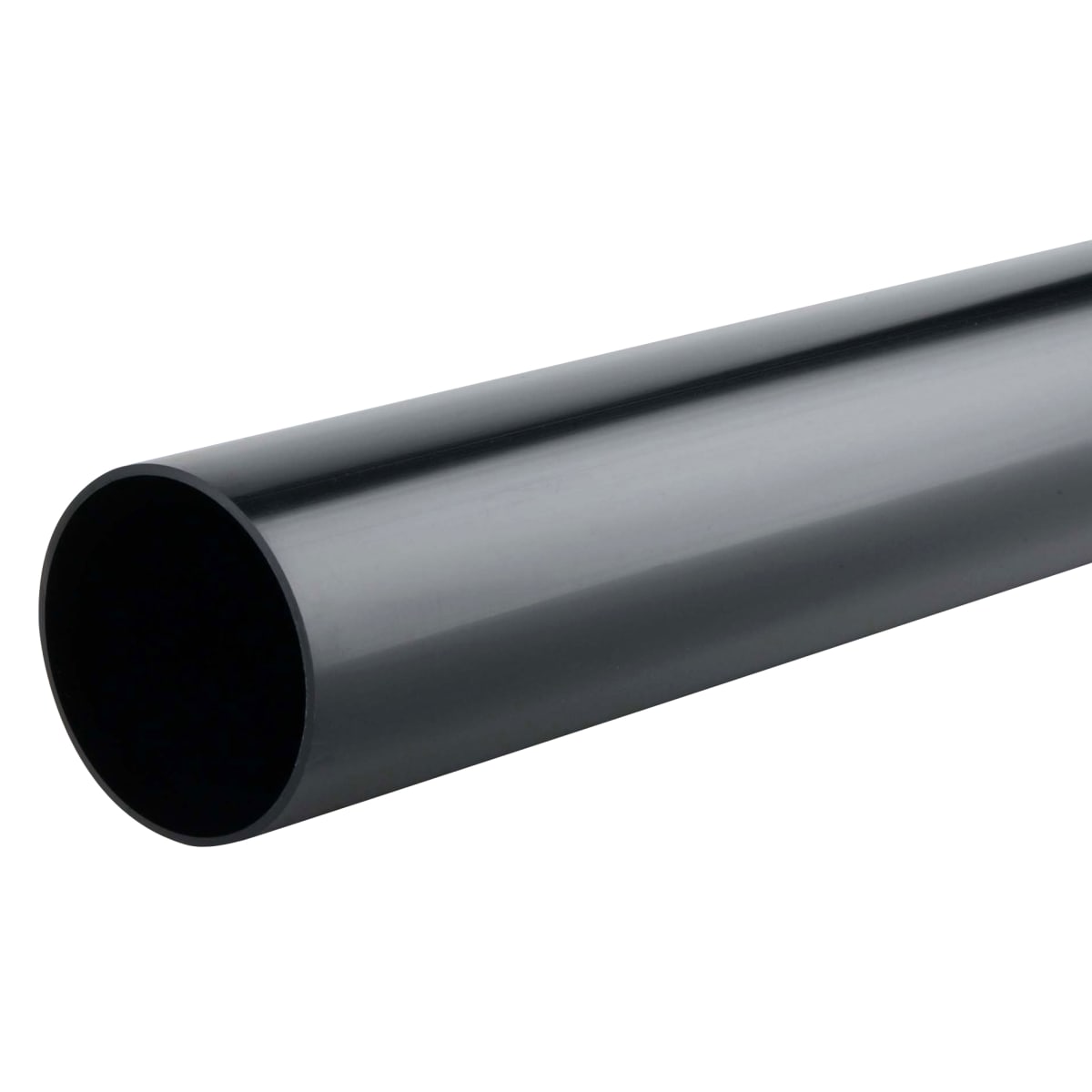 Product image for Osma Roundline Downpipe Black 68mm Black