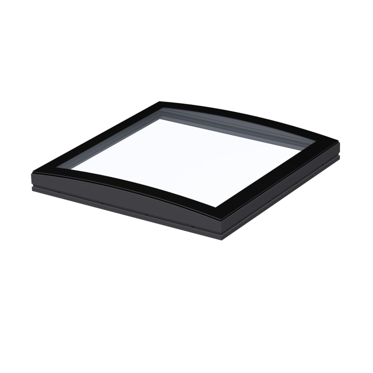 Product image for VELUX Curved Glass Top Cover Clear 100 X 150cm Clear