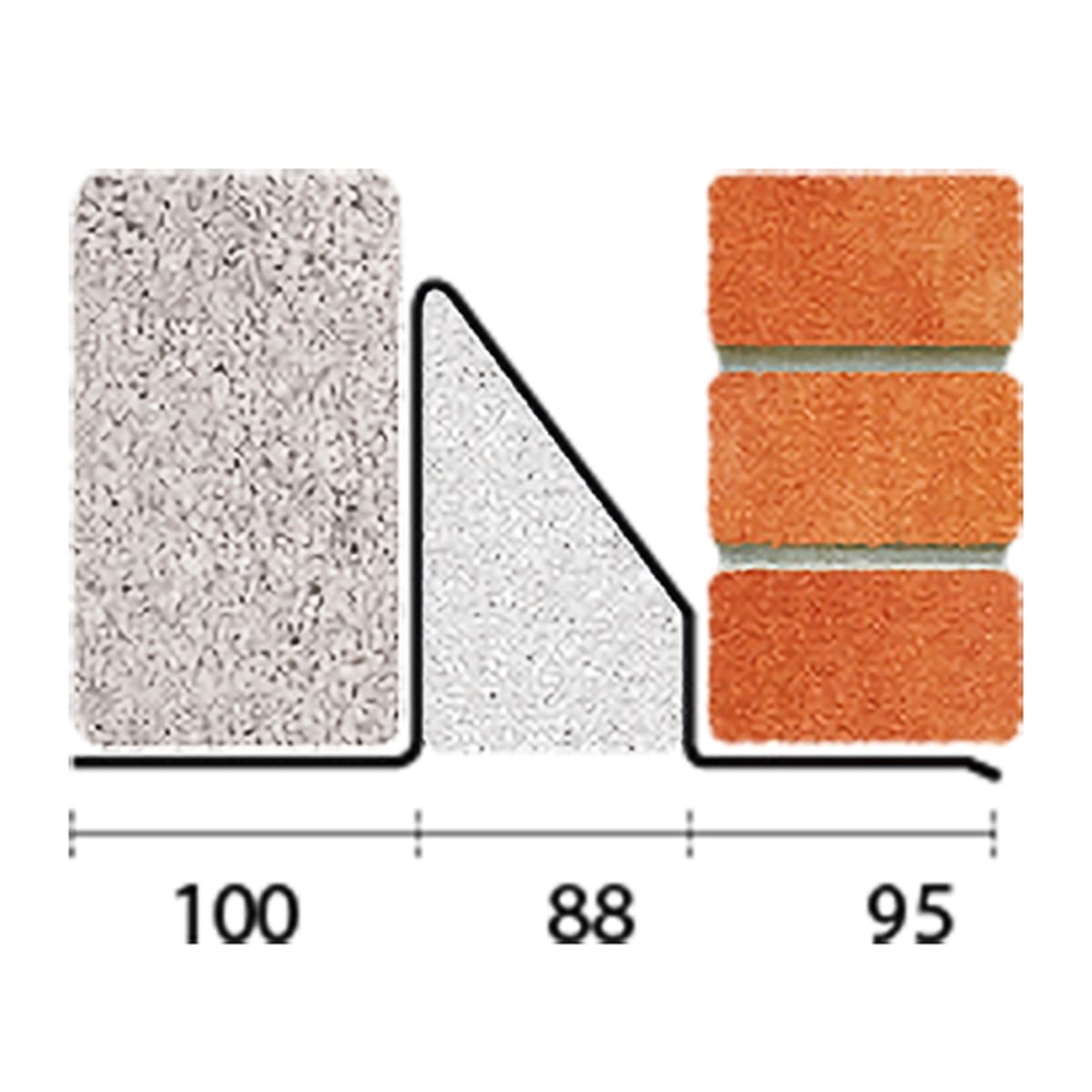 Product image for Catnic Cougar Open Back Cavity Wall Lintel 3000 X 283mm Black