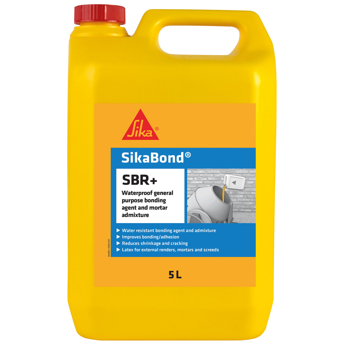 Product image for Sikabond SBR Plus Waterproof Bonding Agent And Admixture 5L