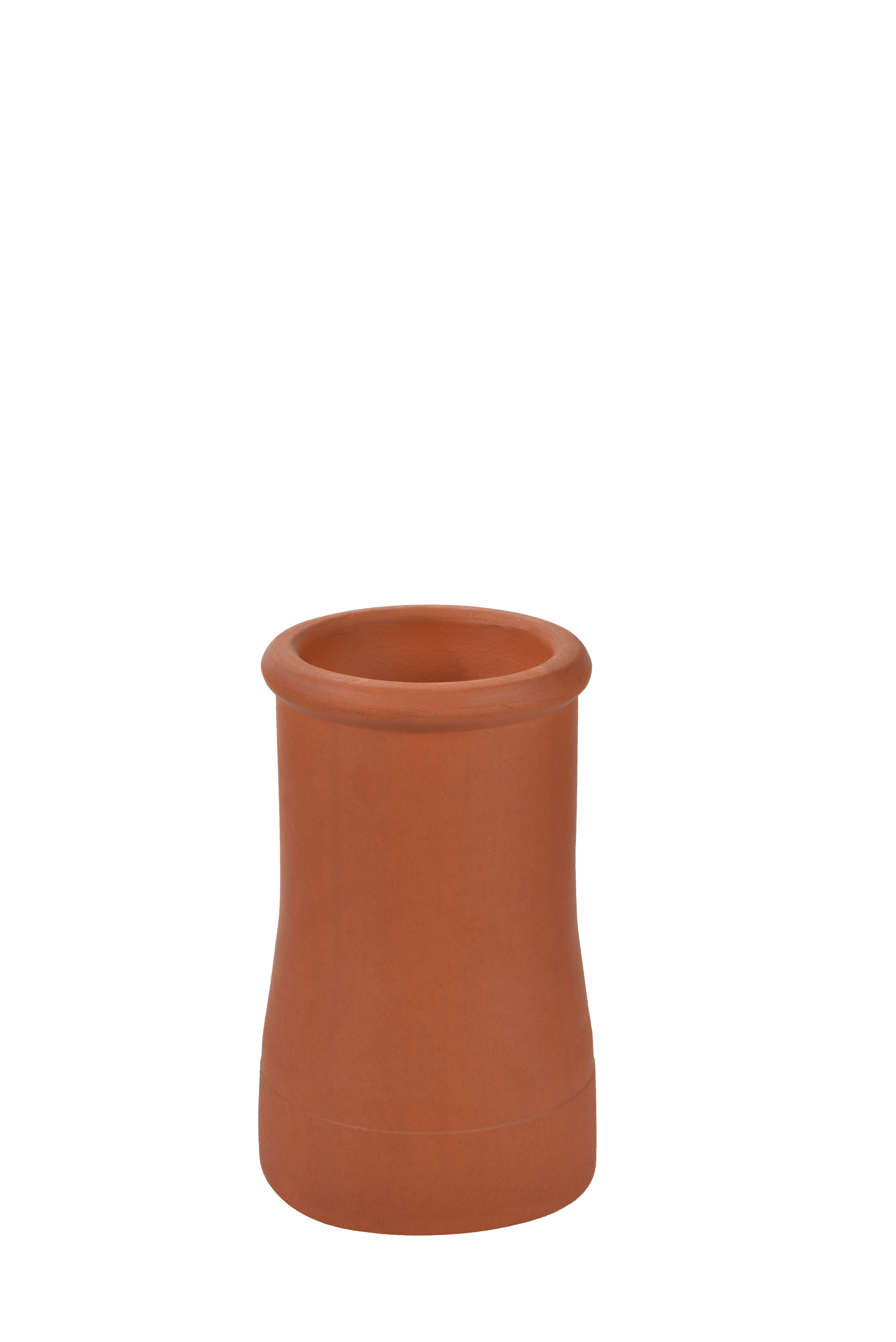 Product image for Hepworth Terracotta Plain Roll Top In Red 450mm X 285mm