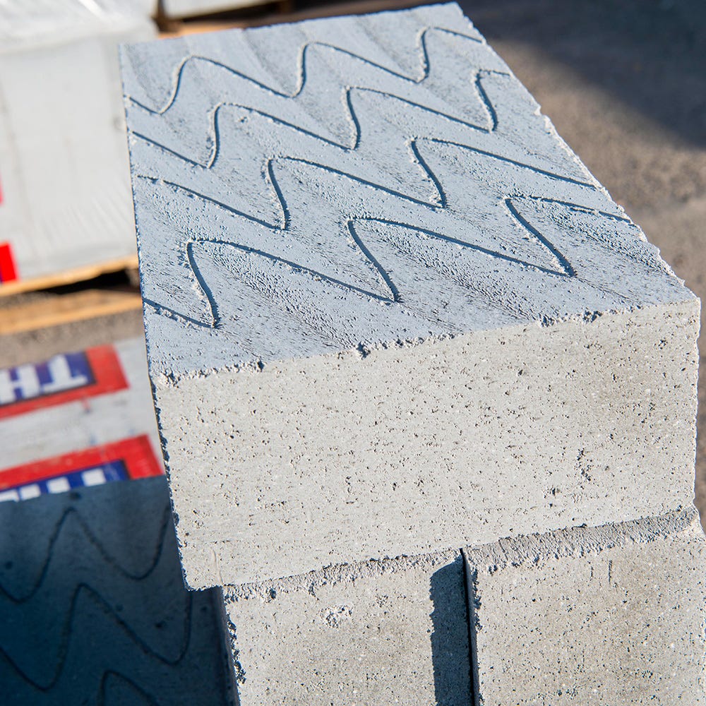 Product image for Thermalite Hi-strength 7N Block 440 X 215 X 100mm