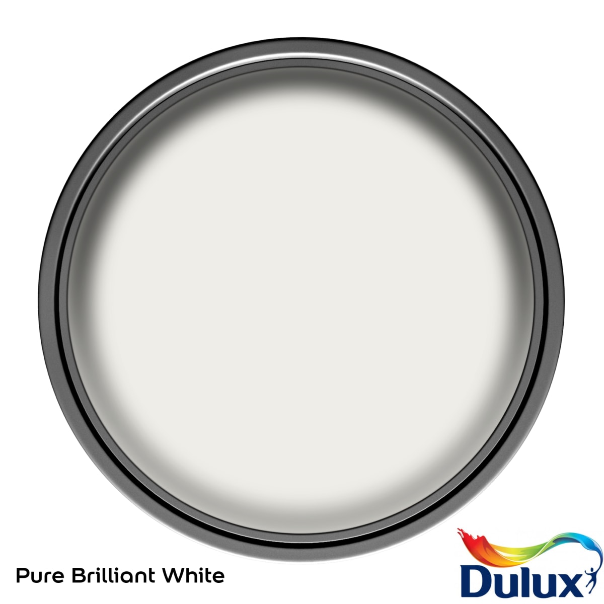 Product image for Dulux Trade Diamond Matt Paint 2.5L Pure Brilliant White