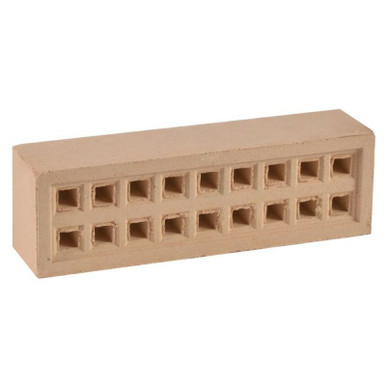 Product image for Clay Airbrick Square Hole Buff 215 x 65mm