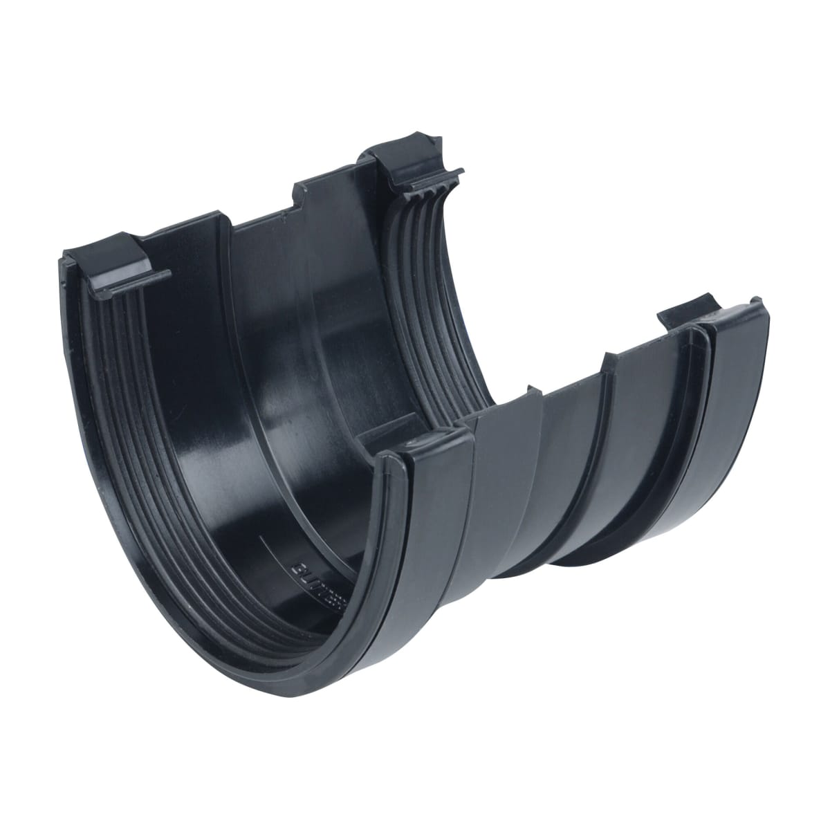 Product image for Osma Deepline Gutter Union 113mm Black