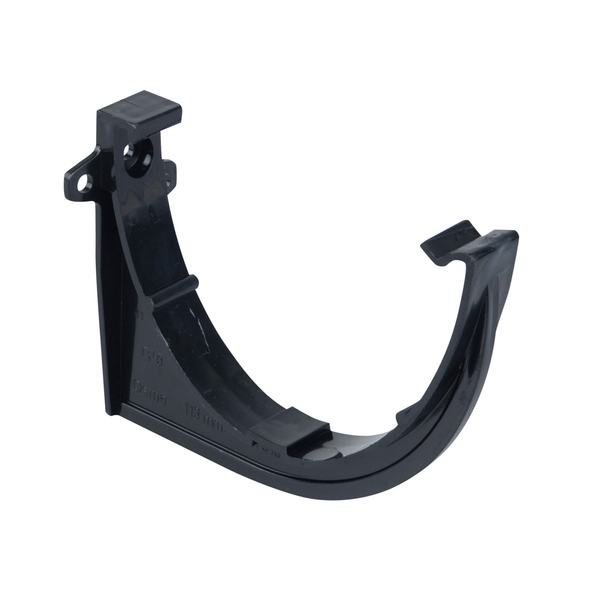 Product image for Osma Deepline Gutter Support Bracket 113mm Black