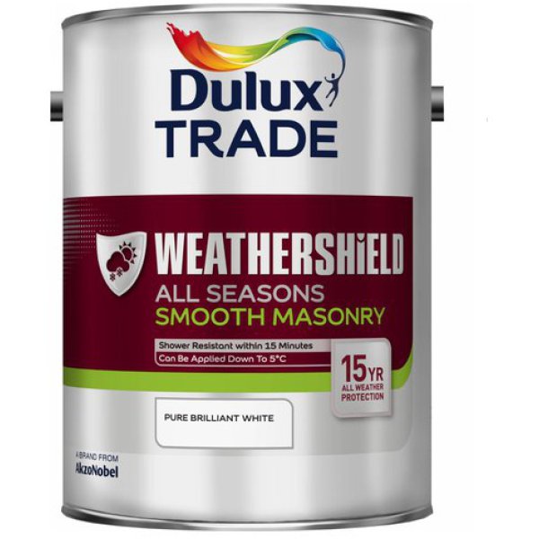 Product image for Dulux Trade W/S Mas-Smth Mixed Ext-Deep Base 5ltr