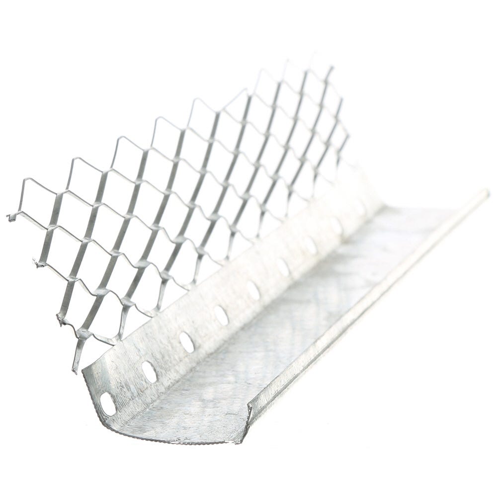 Image of 20mm Speed Pro External Render Drip Bead Galvanised 3000mm (570) Pack of 50