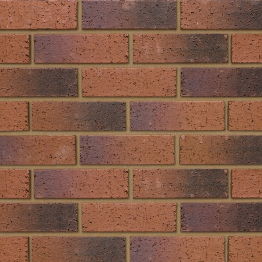 Image of Ibstock Throckley Kilcreggan Multi Wirecut Brick 65mm Red
