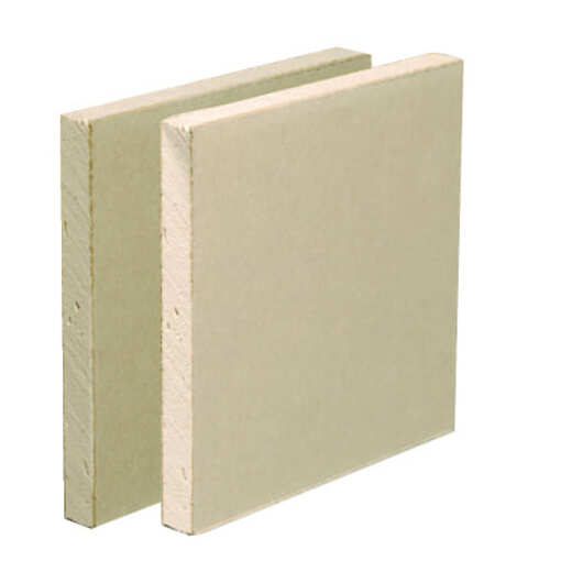 Image of 12.5mm Grey Plasterboard - tapered edge - 1.2 x 2.4