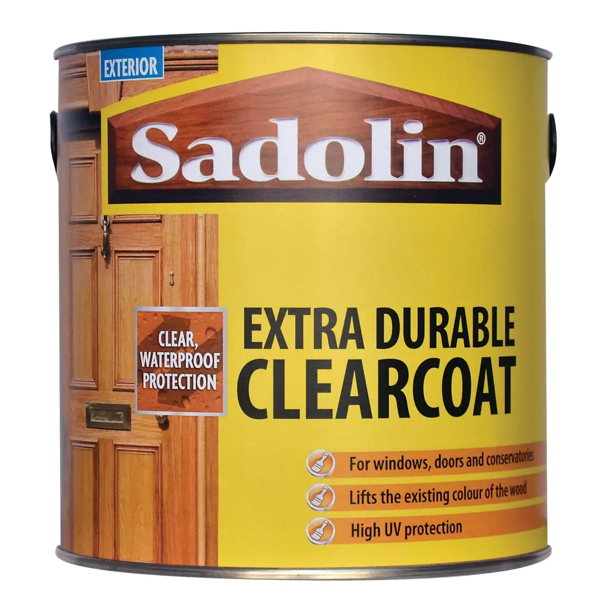 Product image for Sadolin Extra Durable Clearcoat 2.5L Clear