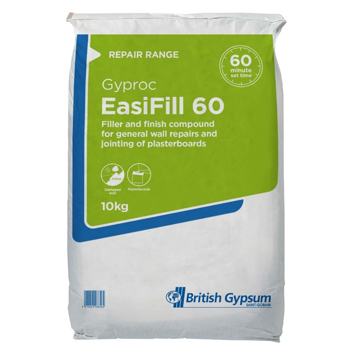 Product image for British Gypsum Gyproc EasiFill 60 10Kg