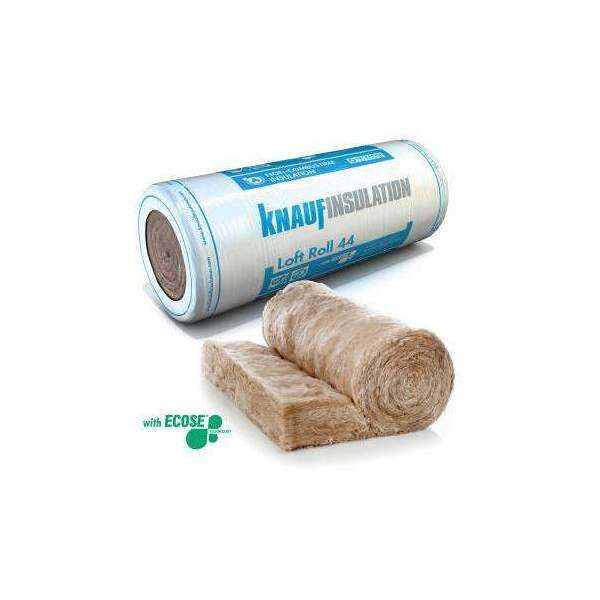 Product image for Knauf Insulation Loft Roll 44 Combi-Cut 100mm