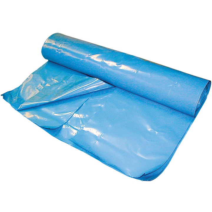 Product image for Visqueen 250mu Polythene Damp Proof Membrane 25 x 4m Blue