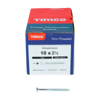 Image of TIMco Twin-Thread Double Countersunk Wood Screw 60 x 5mm Box of 200