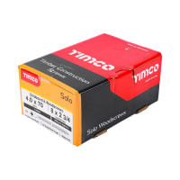Product image for TIMco Solo XR Countersunk Head Screw 70 x 4mm (L x Diameter) Box of 200
