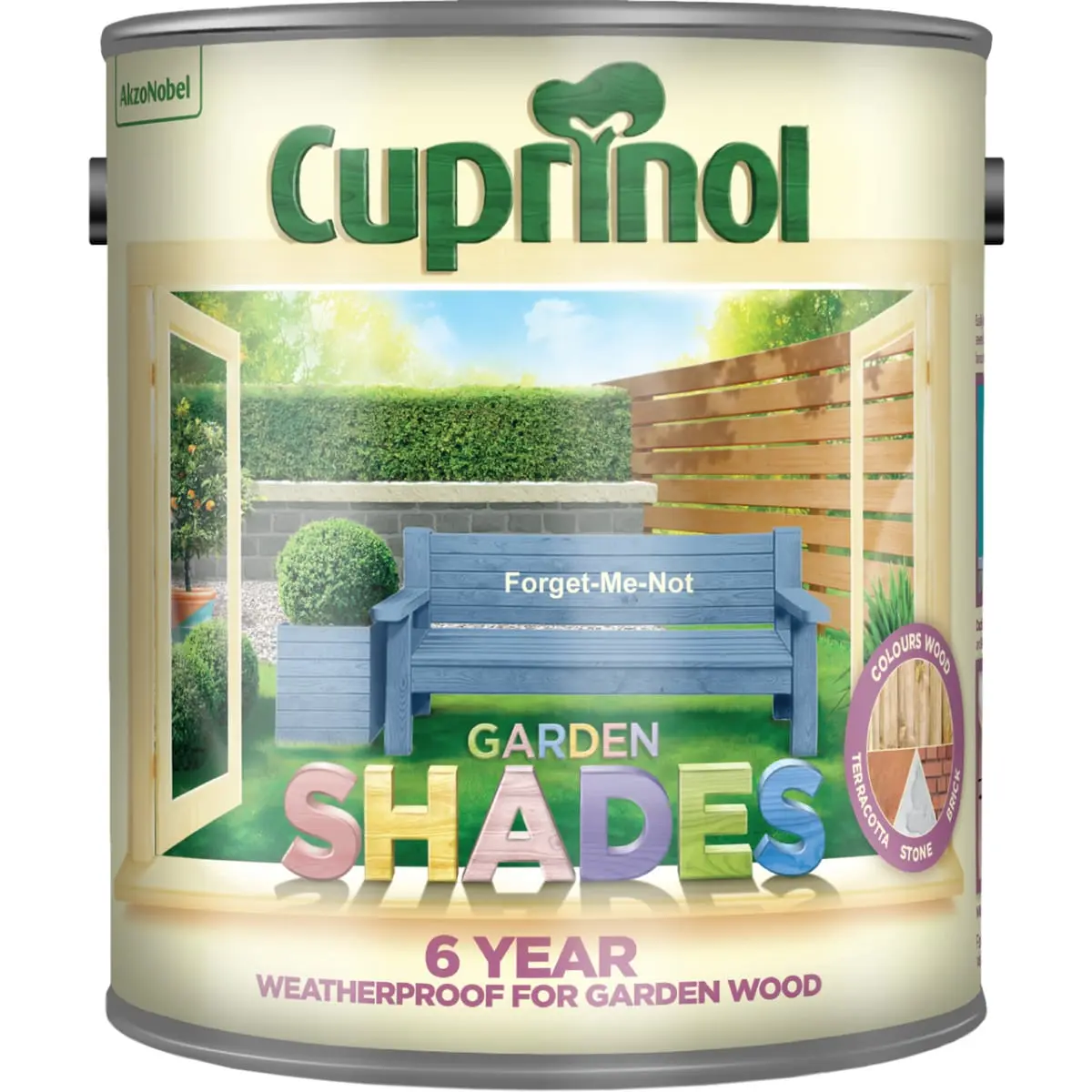 Product image for Cuprinol Garden Shades Paints Forget Me Not 2.50 Litres