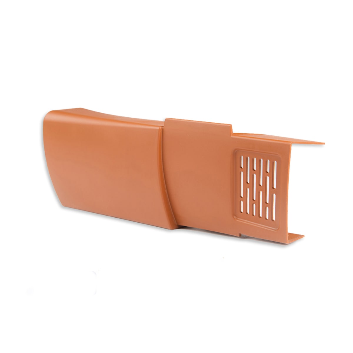 Product image for Timloc Dry Fix Verge Right Hand Piece For Profiled Tile Terracotta