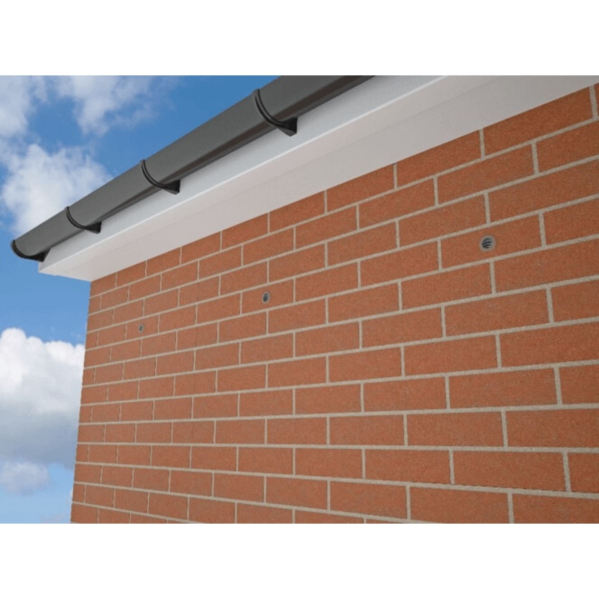 Product image for Timloc Retro Fit Drill Vent Cavity Ventilator 80 x 25mm Terracotta
