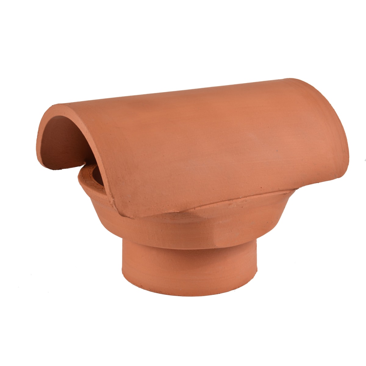 Product image for Hepworth Terracotta bonnet insert ventilation terminal red 205mm