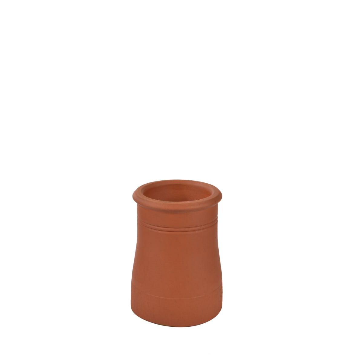 Product image for Hepworth Terracotta cannon head chimney pot red height 375mm