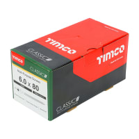 Image of TIMCO Classic Multi Purpose Screw 80 x 6mm (L x Diameter) Box of 200