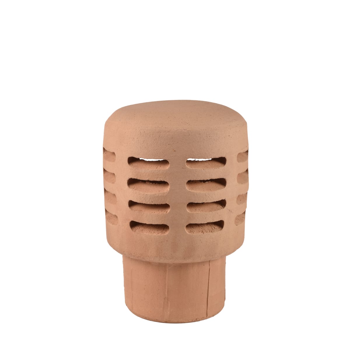 Product image for Hepworth Terracotta Stell 125 gas terminal buff 180mm height 345mm