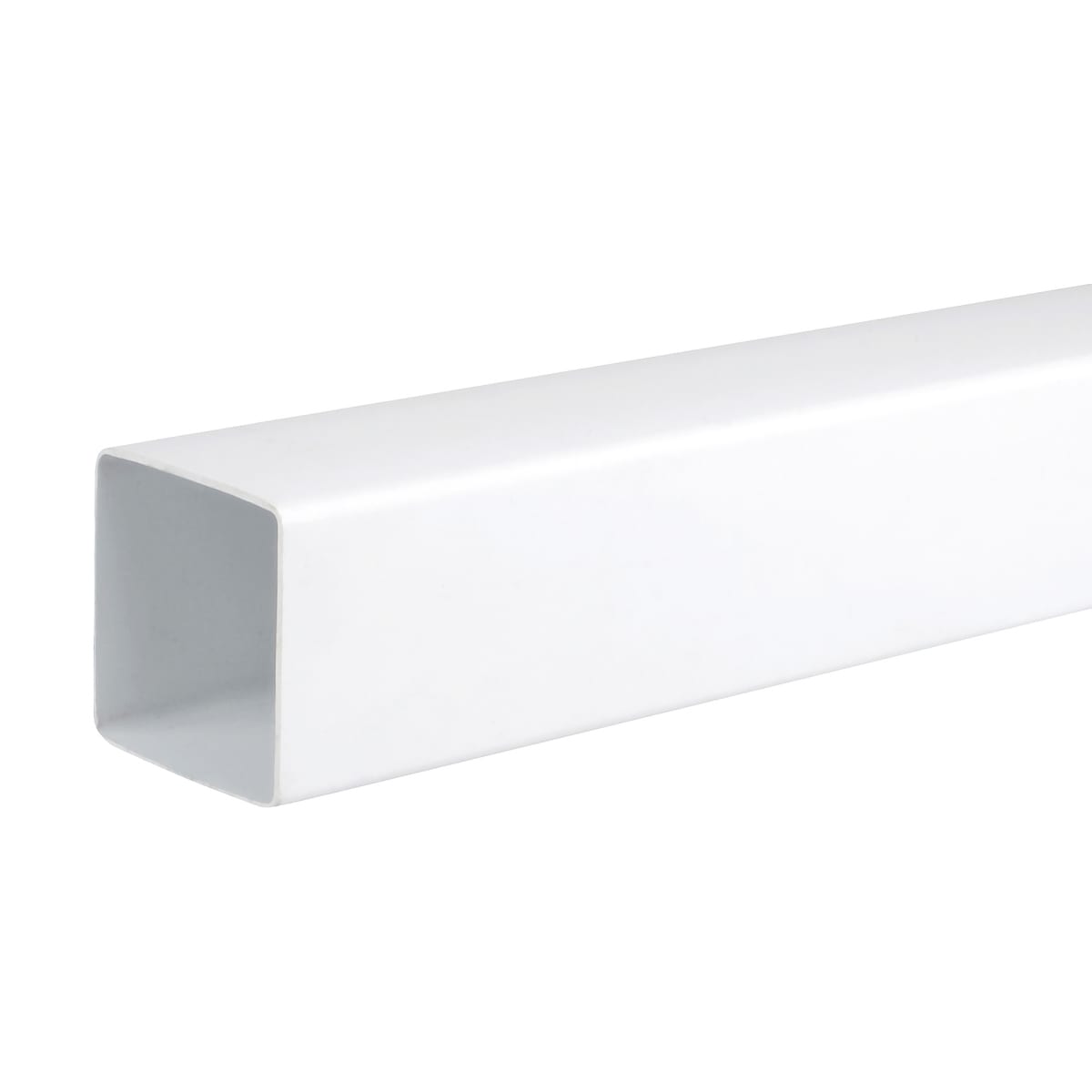 Image of OsmaSquareLine Plain End Pipe 5.50m x 61mm White Pack of 5