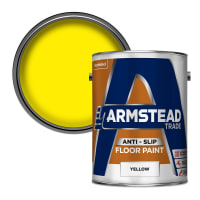 Product image for Armstead Trade Anti-Slip Floor Paint 5.0L Yellow