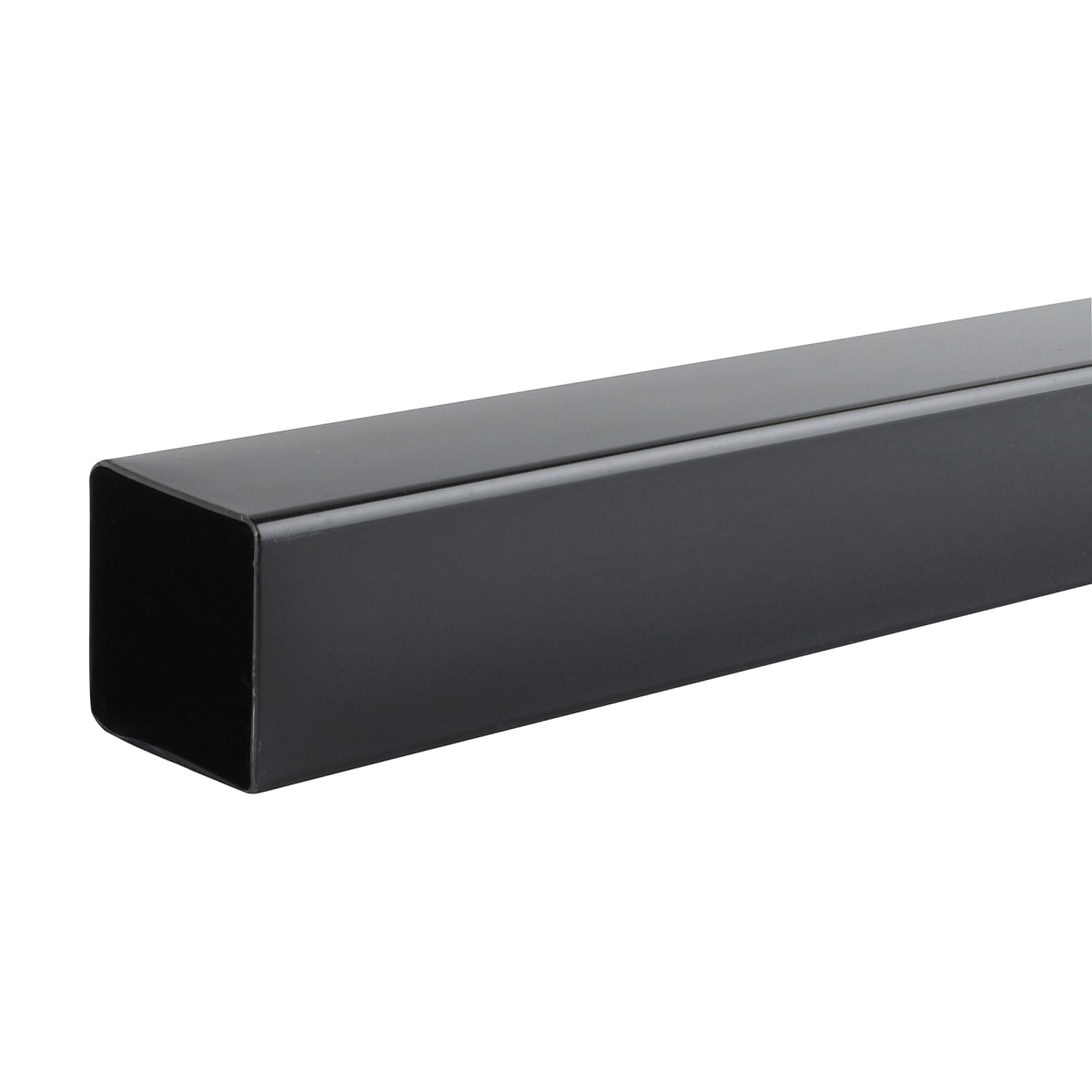 Image of OsmaSquareLine Plain End Pipe 5.50m x 61mm Black Pack of 5