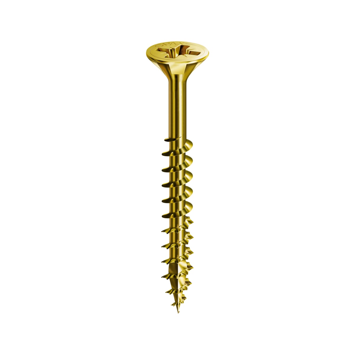 Image of SPAX YELLOX Countersunk Pozi Drive Screws 6.0 X 100mm Box Of 100